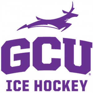 GCU ICE HOCKEY logo-Running Lope